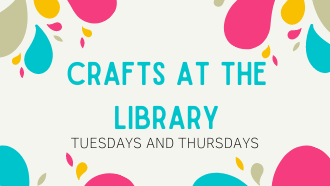 Crafts at the library