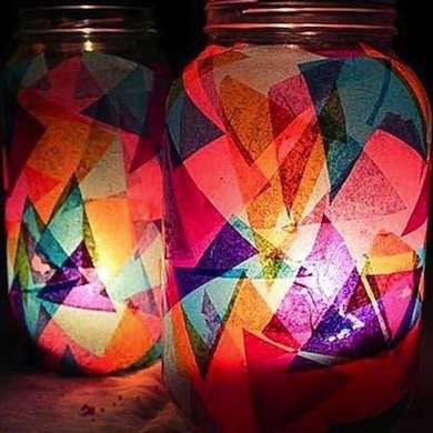 Ball Jar Candle Holder